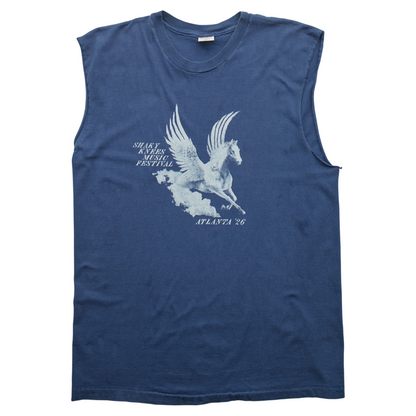 SK x Springy Navy Pegasus Tee - M