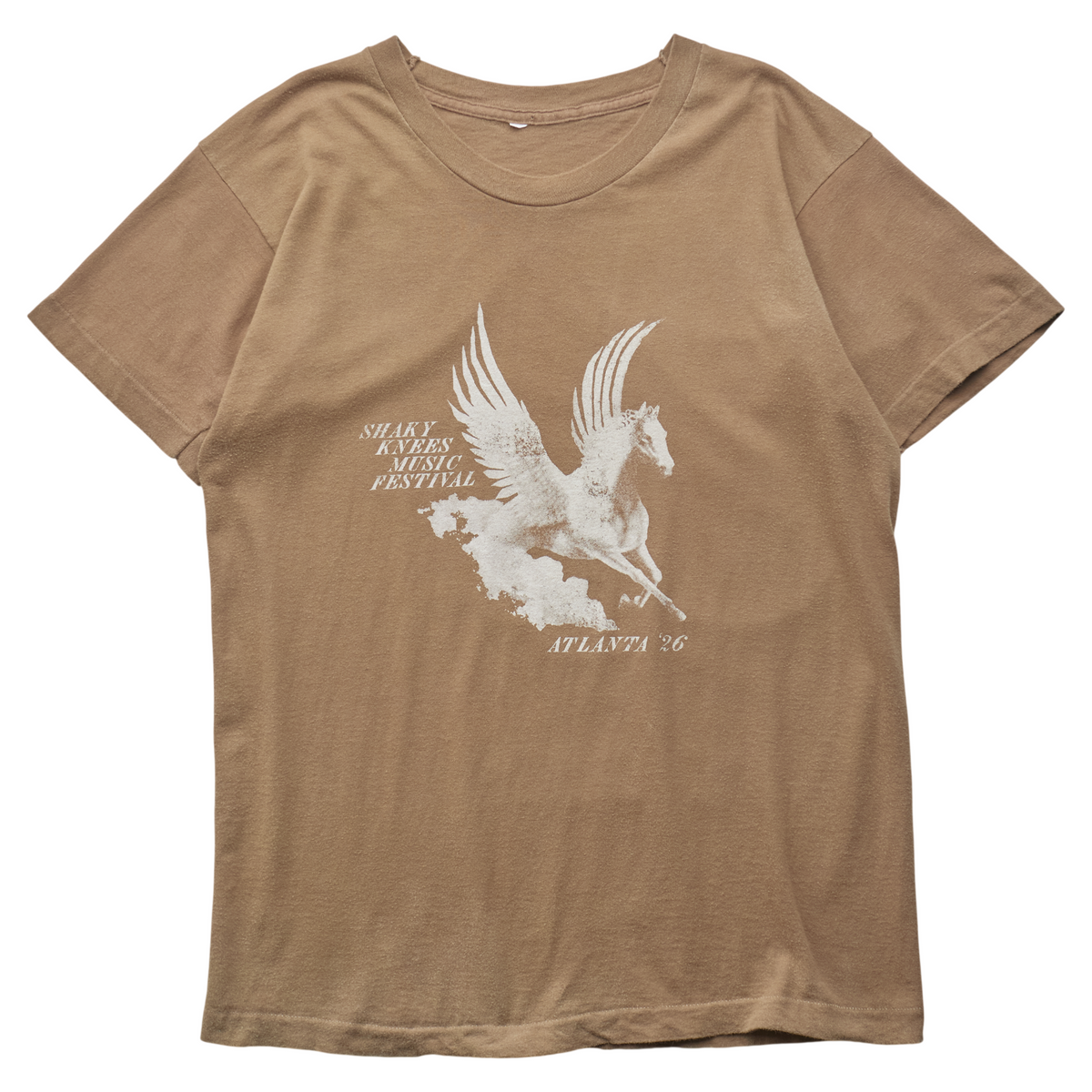 SK x Springy Brown Pegasus Tee - S
