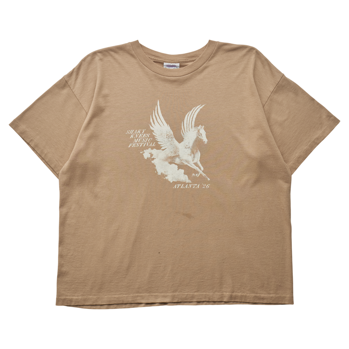 SK x Springy Brown Pegasus Tee - M