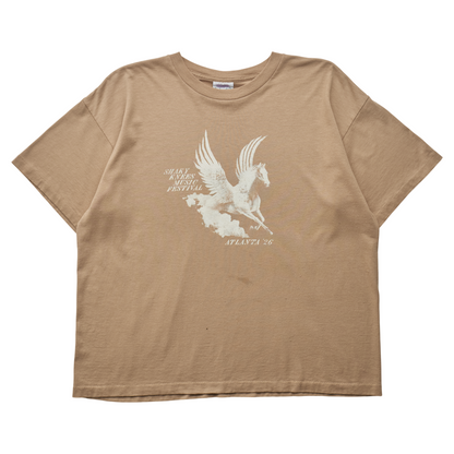 SK x Springy Brown Pegasus Tee - M