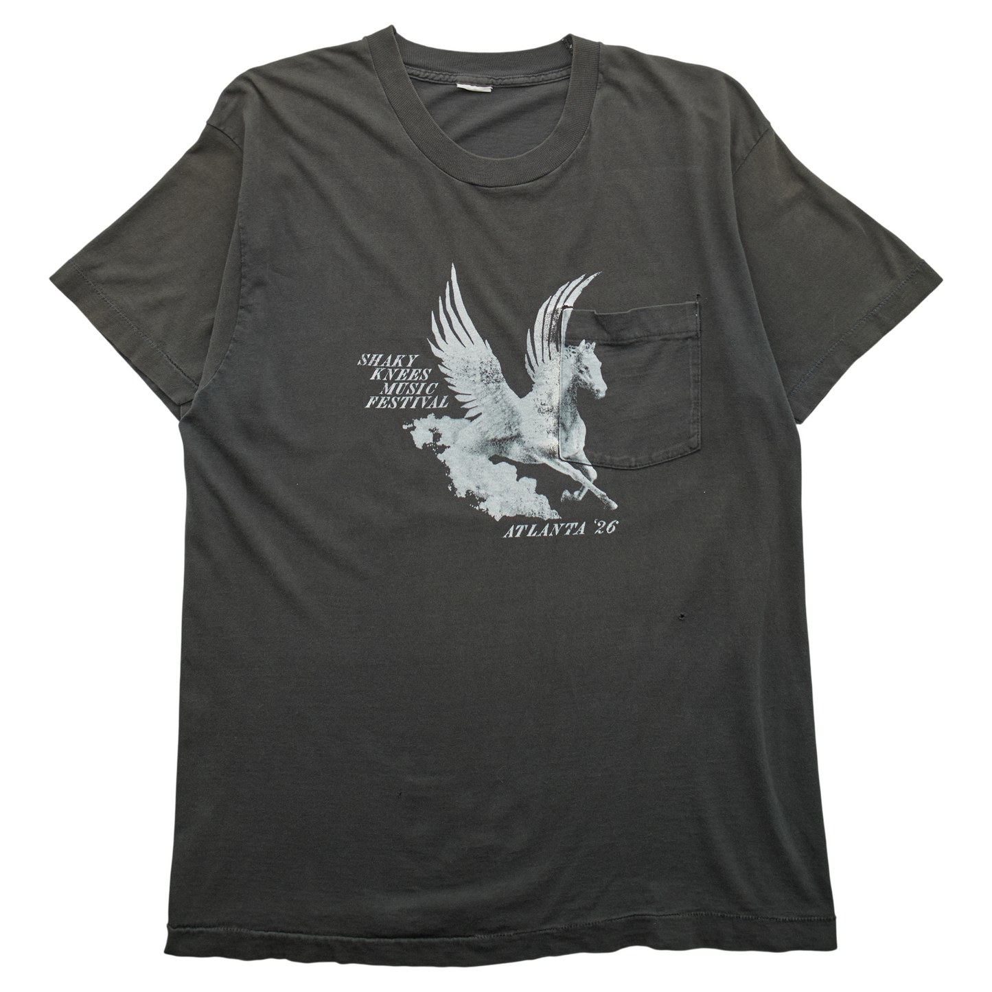 SK x Springy Black Pegasus Tee - L