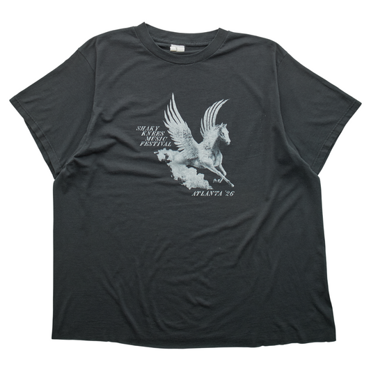 SK x Springy Black Pegasus Tee - L