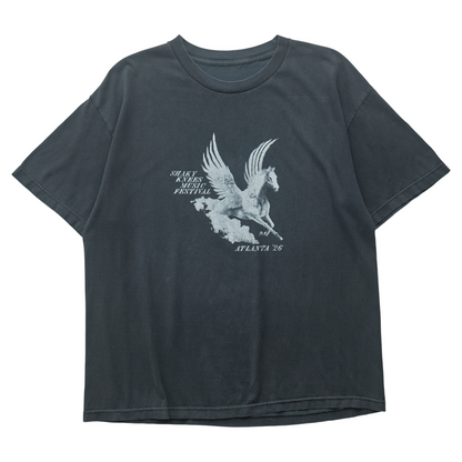 SK x Springy Black Pegasus Tee - L