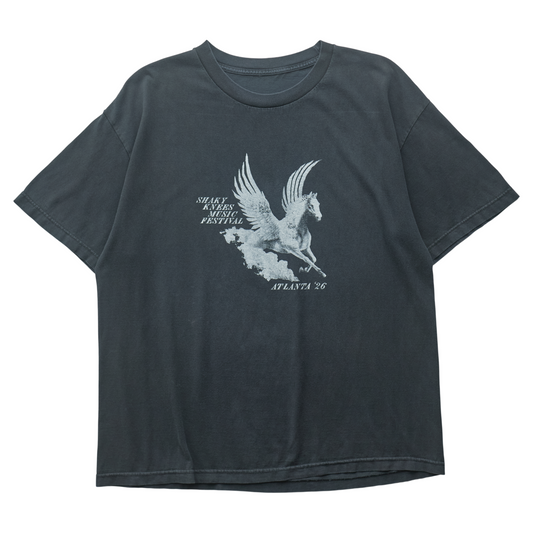 SK x Springy Black Pegasus Tee - L