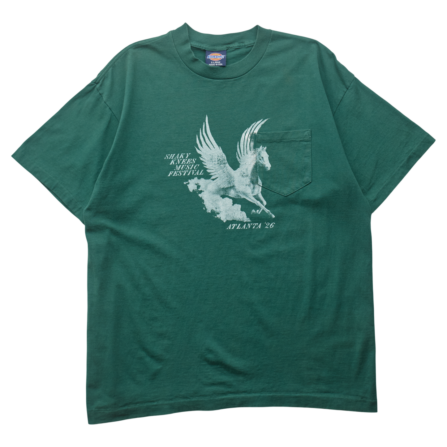 SK x Springy Green Pegasus Tee - L