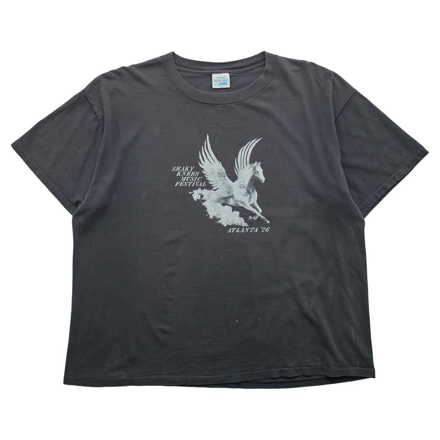 SK x Springy Black Pegasus Tee - 2XL