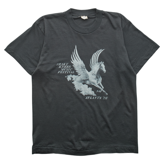 SK x Springy Black Pegasus Tee - XS
