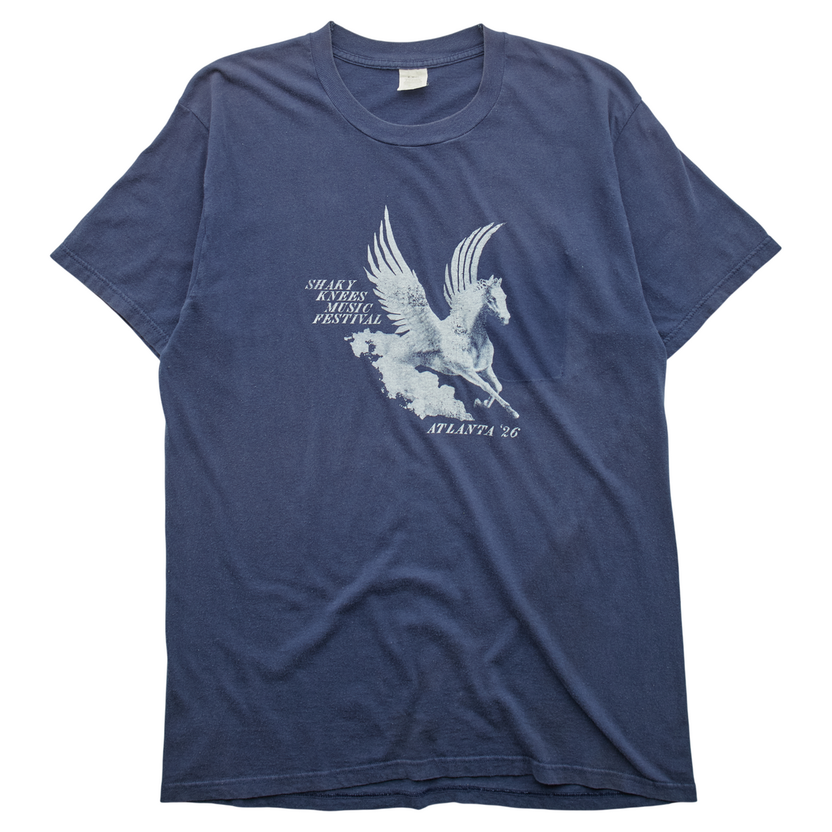 SK x Springy Navy Pegasus Tee - M