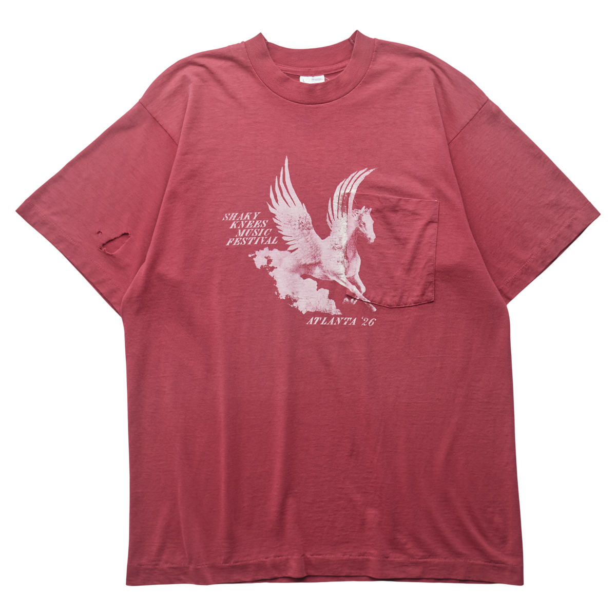 SK x Springy Red Pegasus Tee - M