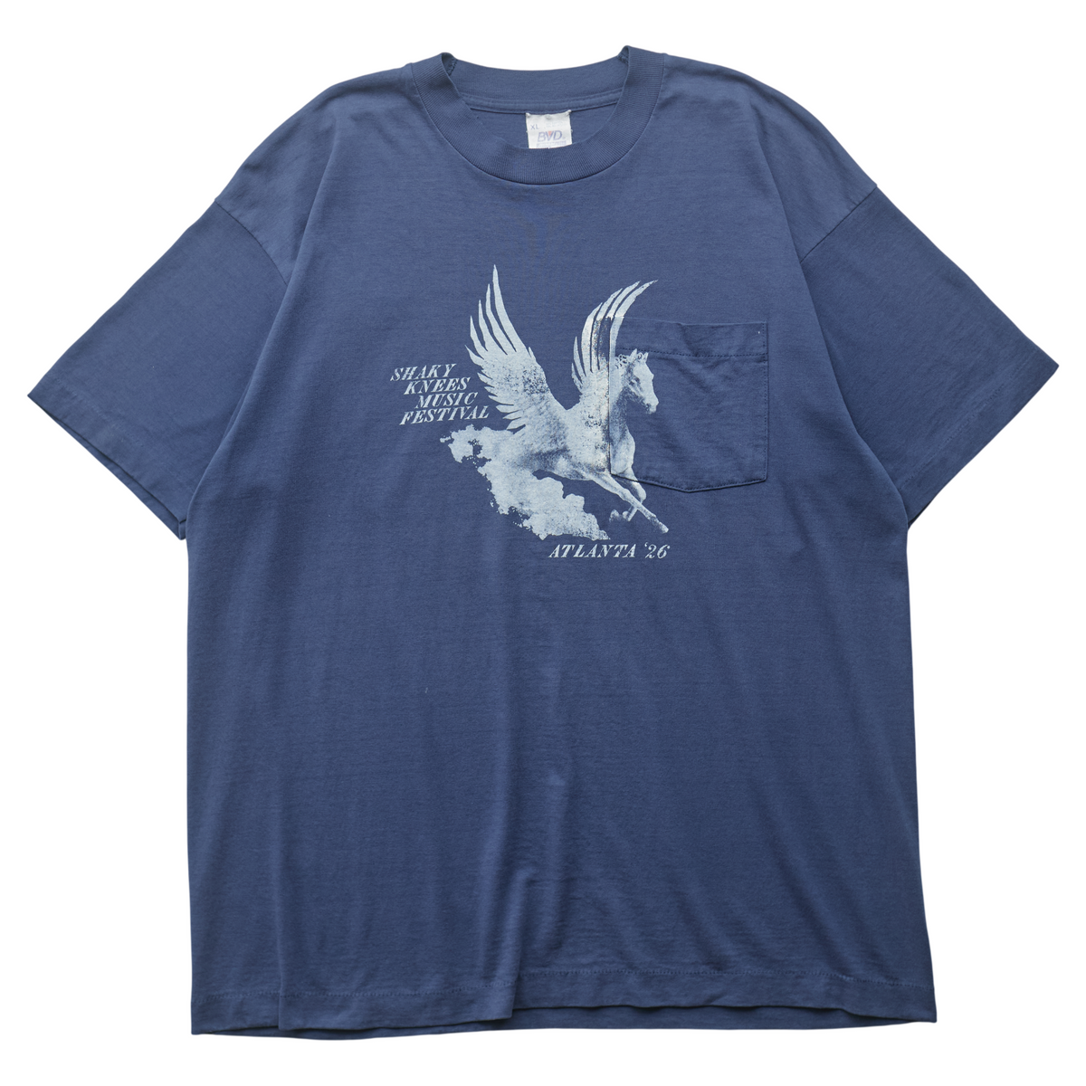 SK x Springy Navy Pegasus Tee - L