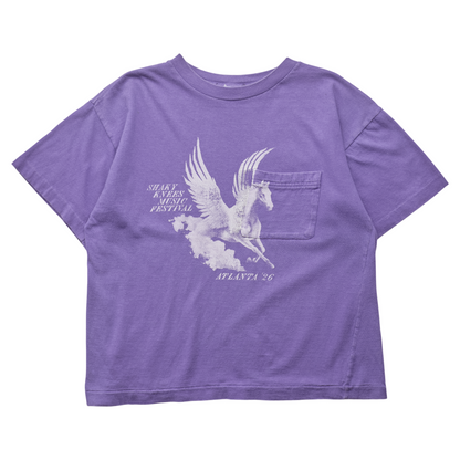 SK x Springy Purple Pegasus Tee - XS