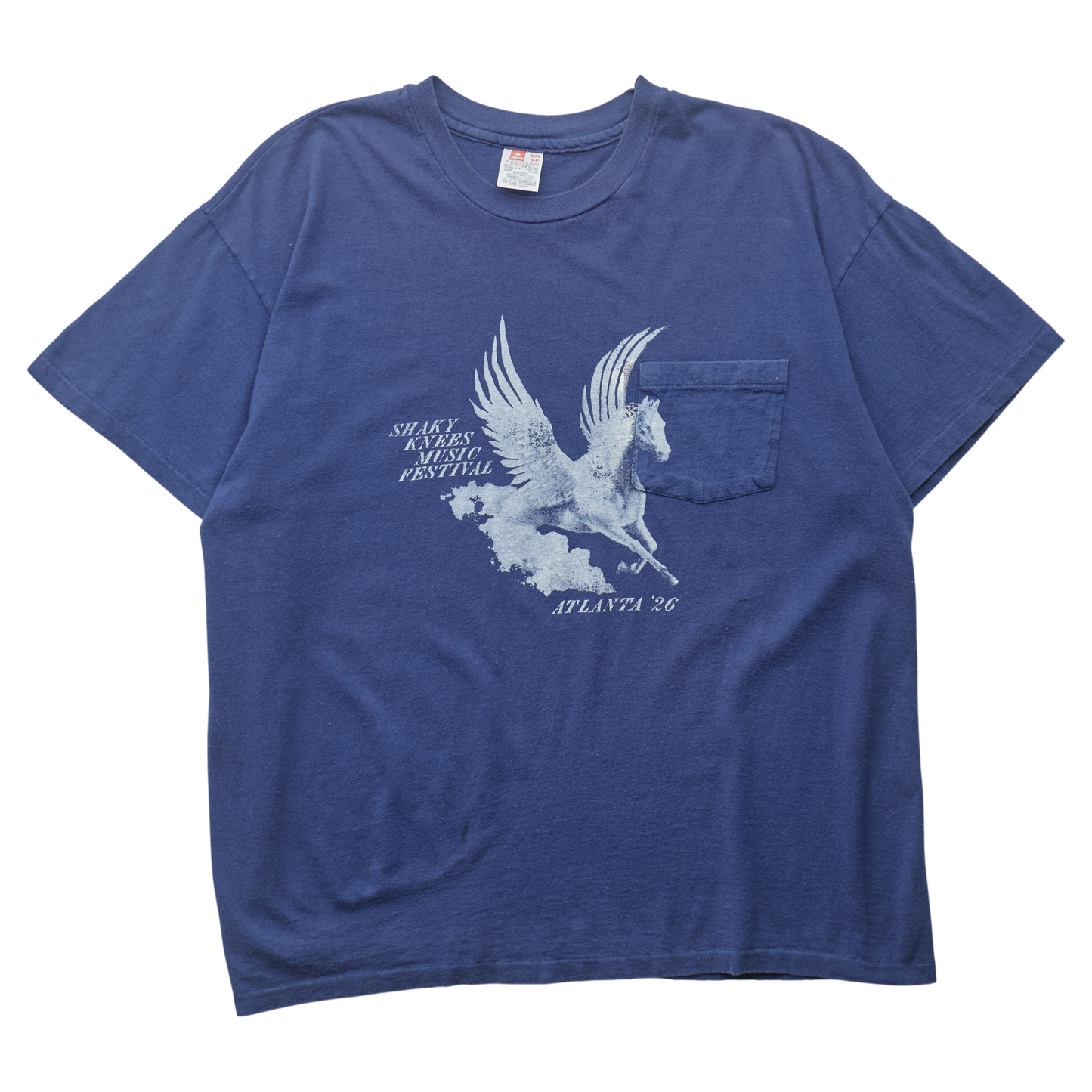 SK x Springy Navy Pegasus Tee - M