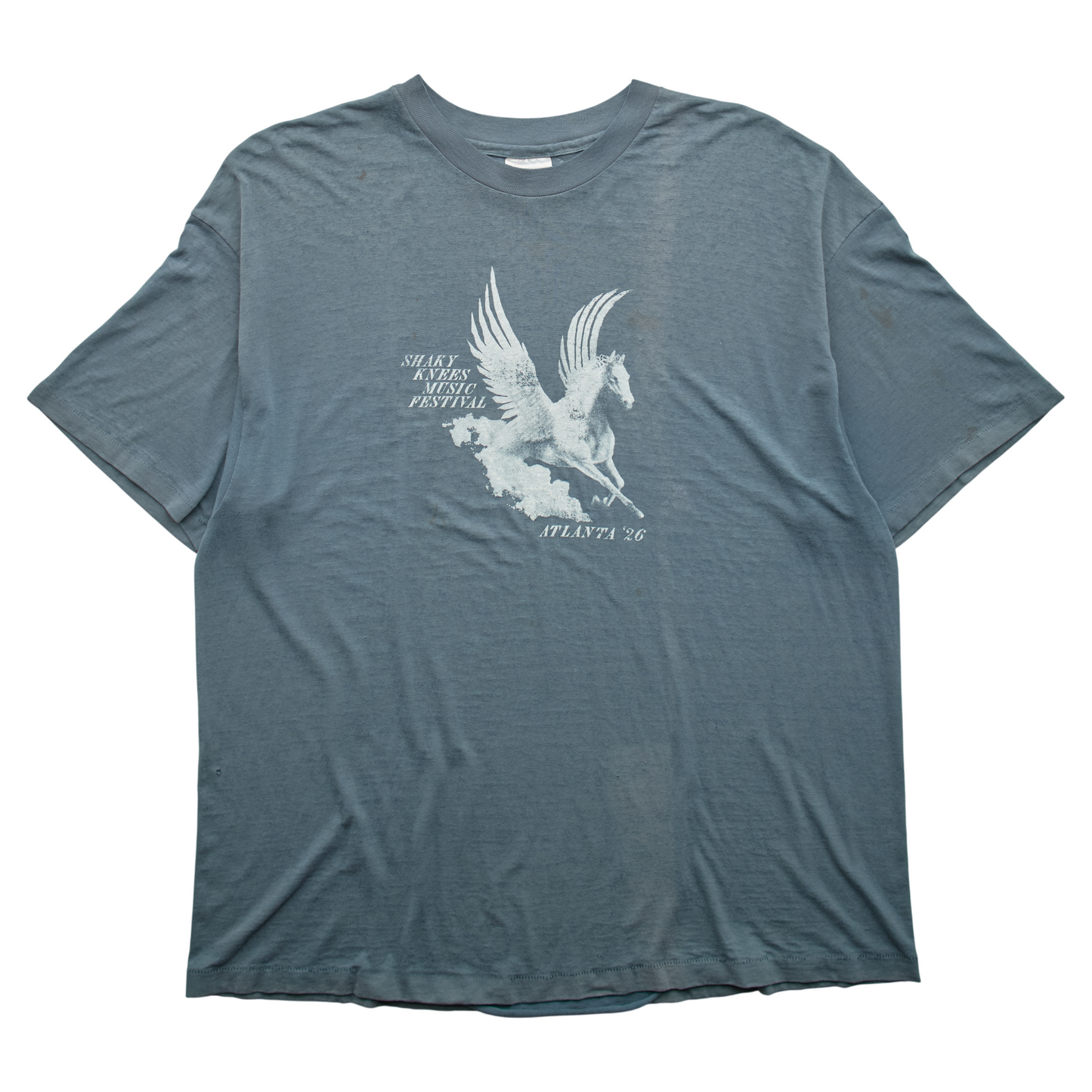 SK x Springy Gray Pegasus Tee - XL