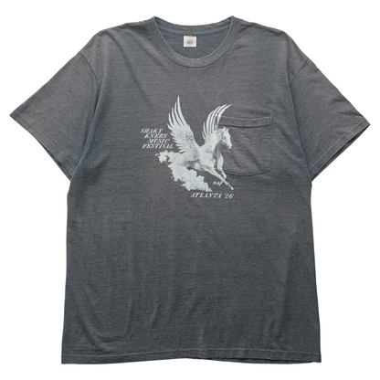 SK x Springy Gray Pegasus Tee - L