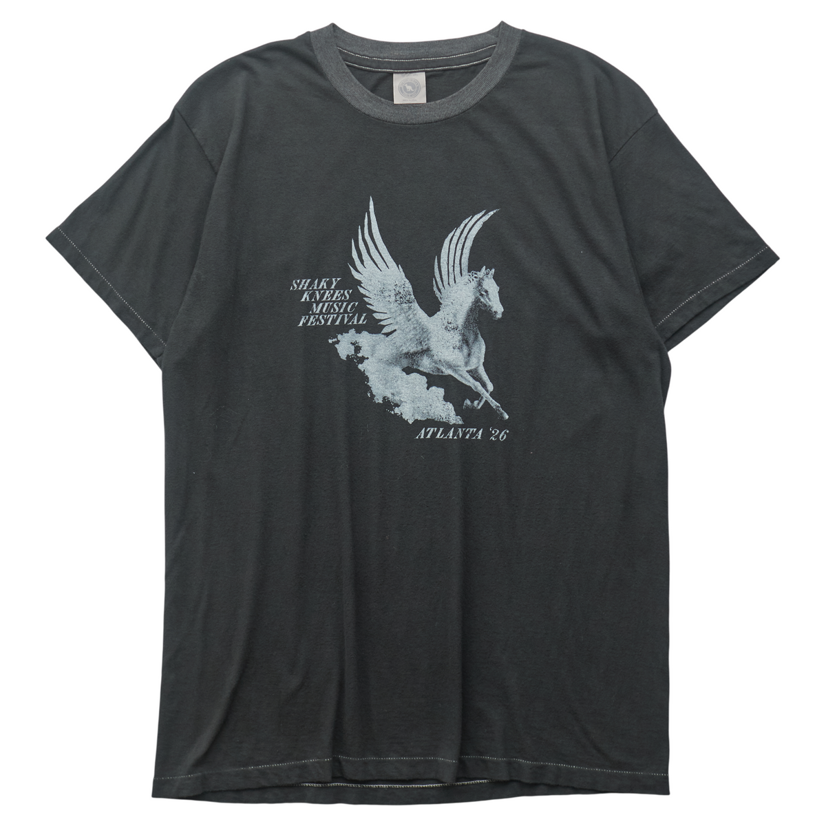 SK x Springy Black Pegasus Tee - M