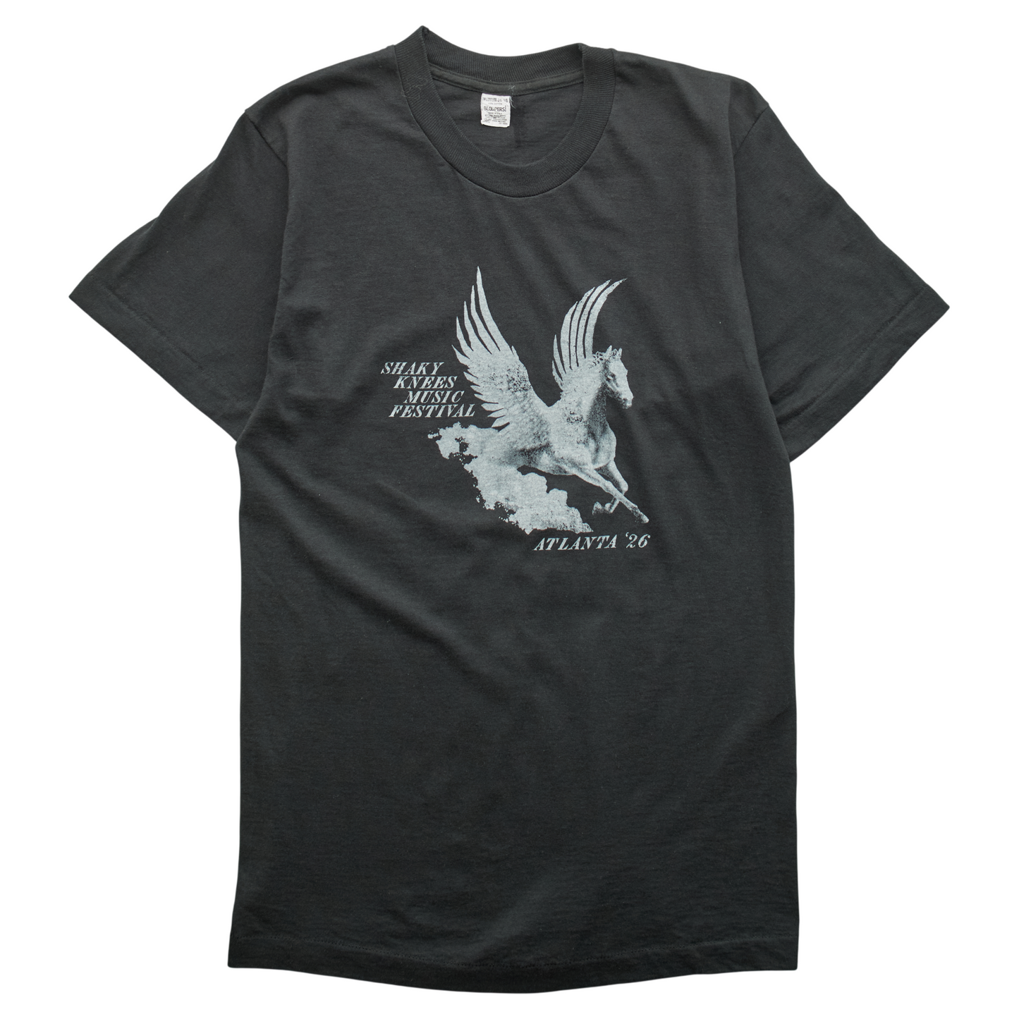 SK x Springy Black Pegasus Tee - S