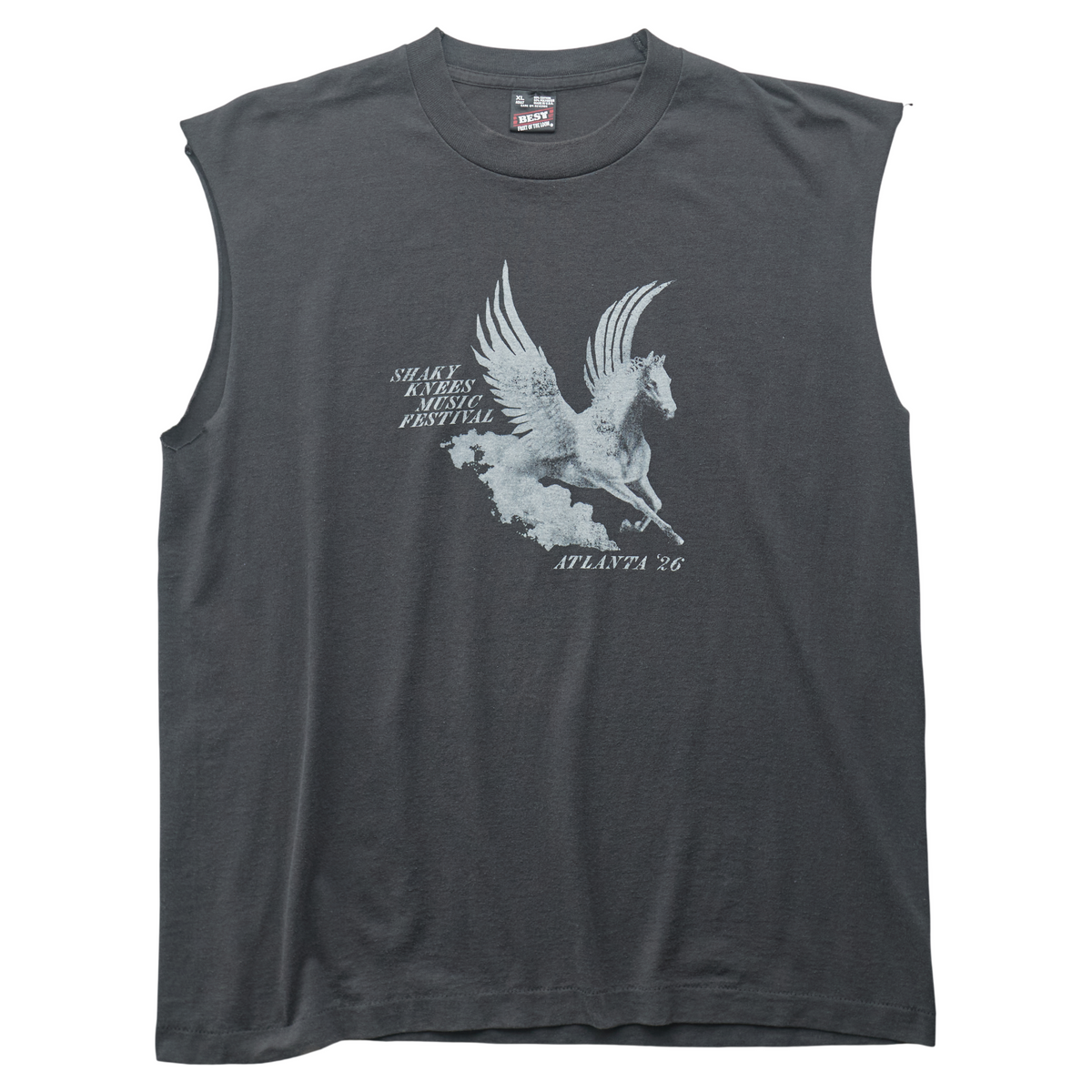 SK x Springy Black Pegasus Tee - M
