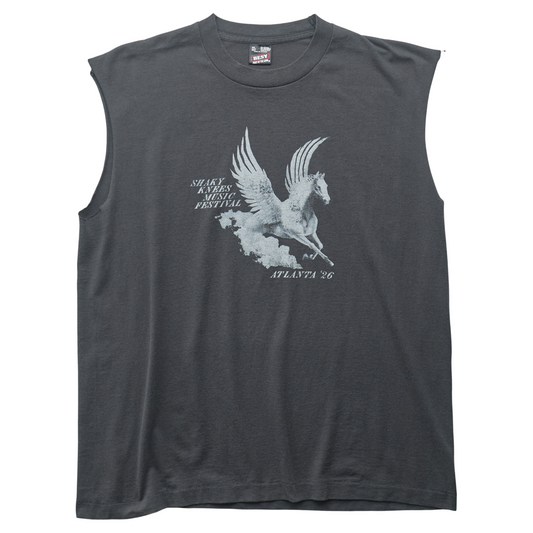 SK x Springy Black Pegasus Tee - M