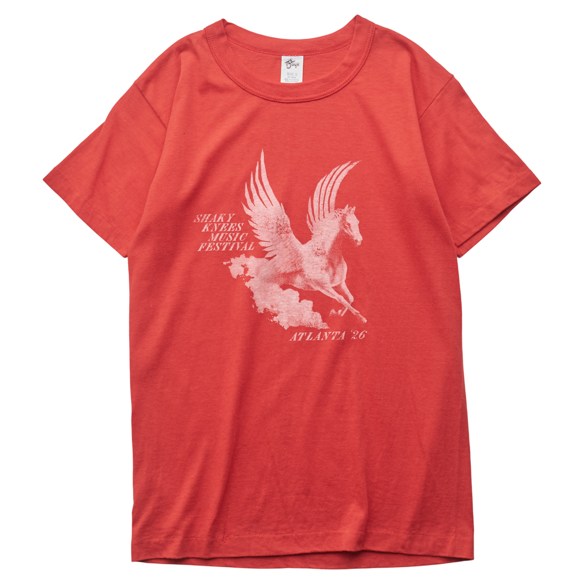 SK x Springy Red Pegasus Tee - XS
