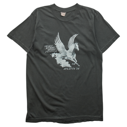 SK x Springy Black Pegasus Tee - S
